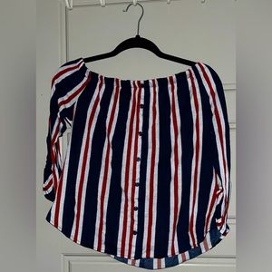 Old Navy Off the Shoulder Crop Top